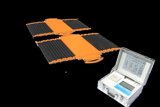 अंतर्निहित - प्रदर्शन में IP65 जल सुरक्षा के साथ पोर्टेबल एक्सल वेज पैड