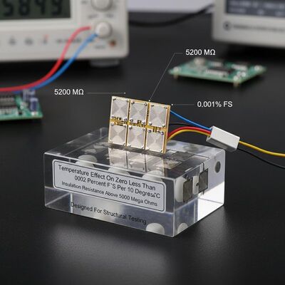 Temperature Effect On Zero Less Than 002 Percent F S Per 10 Degrees Celsius Strain Gauges Offering Insulation Resistance Above 5000 Mega Ohms Designed For Structural Testing